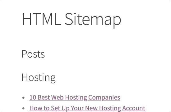 html-sitemap-posts-pages