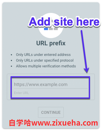 URL-prefix-gsc