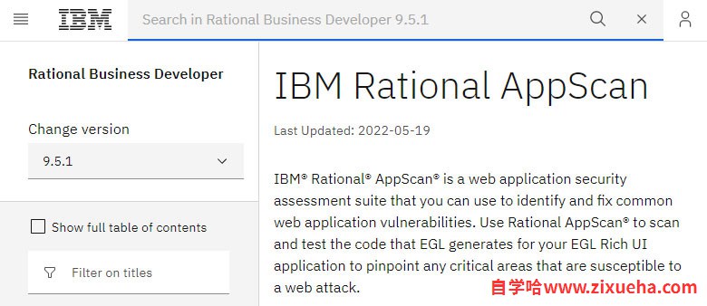 IBM Rational AppScan
